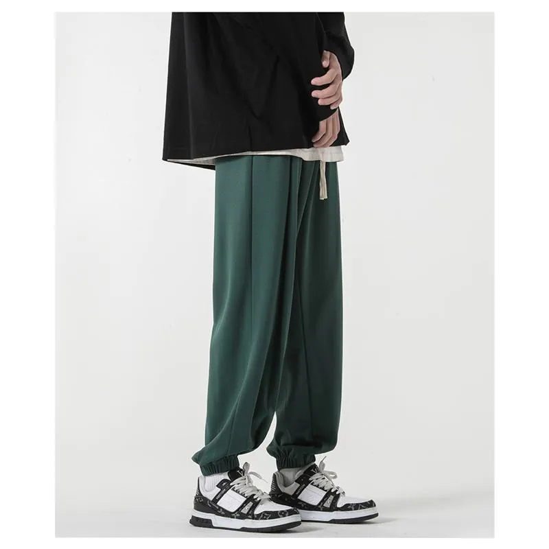 Knitted Casual Tapered Sports Loose Fit Sweatpant