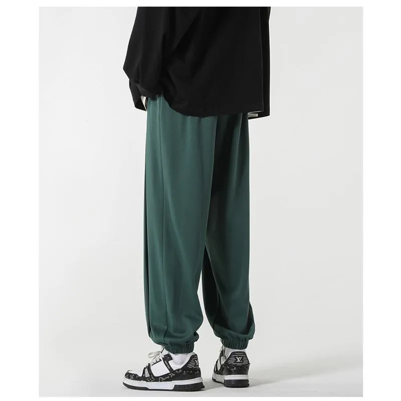 Knitted Casual Tapered Sports Loose Fit Sweatpant