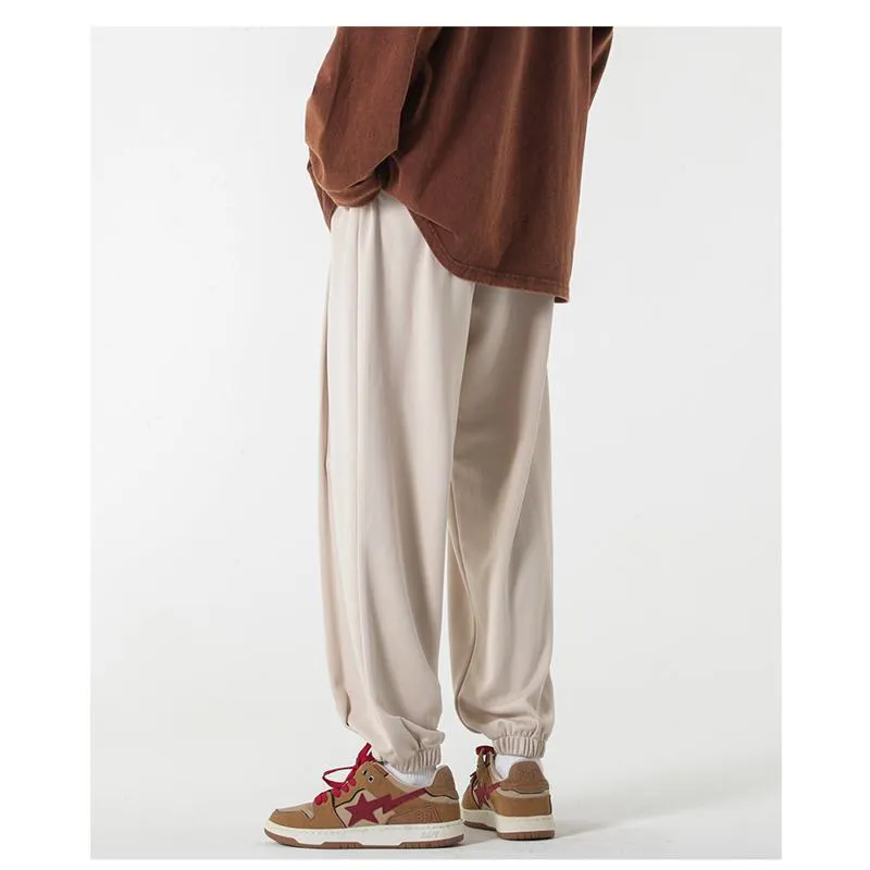 Knitted Casual Tapered Sports Loose Fit Sweatpant