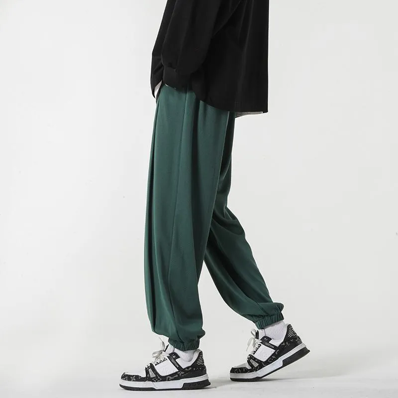 Knitted Casual Tapered Sports Loose Fit Sweatpant