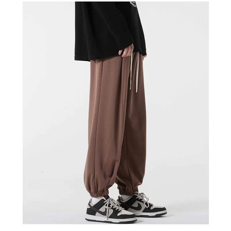 Knitted Casual Tapered Sports Loose Fit Sweatpant