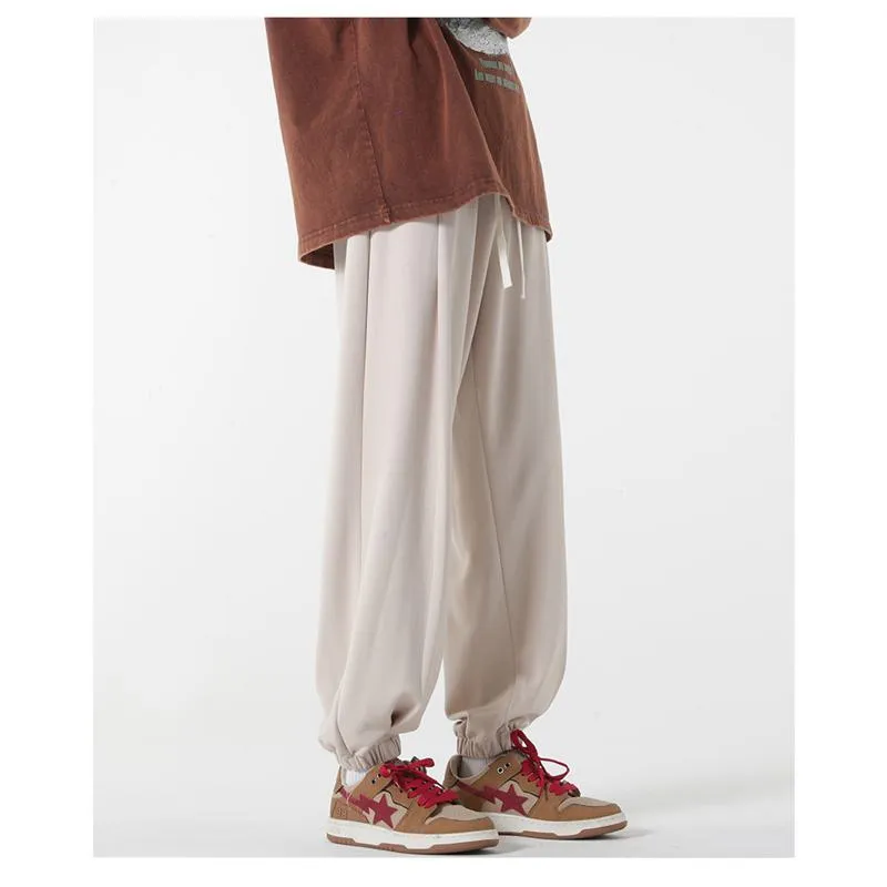 Knitted Casual Tapered Sports Loose Fit Sweatpant