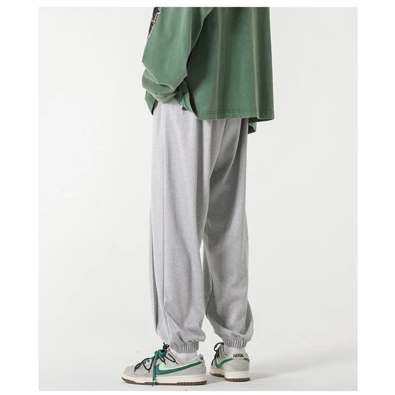 Knitted Casual Tapered Sports Loose Fit Sweatpant