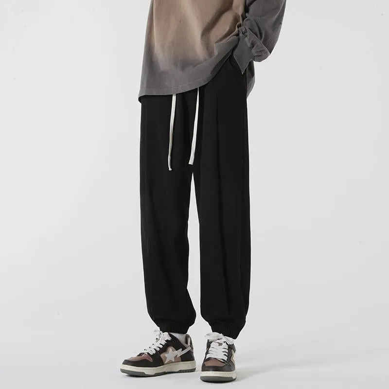 Knitted Casual Tapered Sports Loose Fit Sweatpant