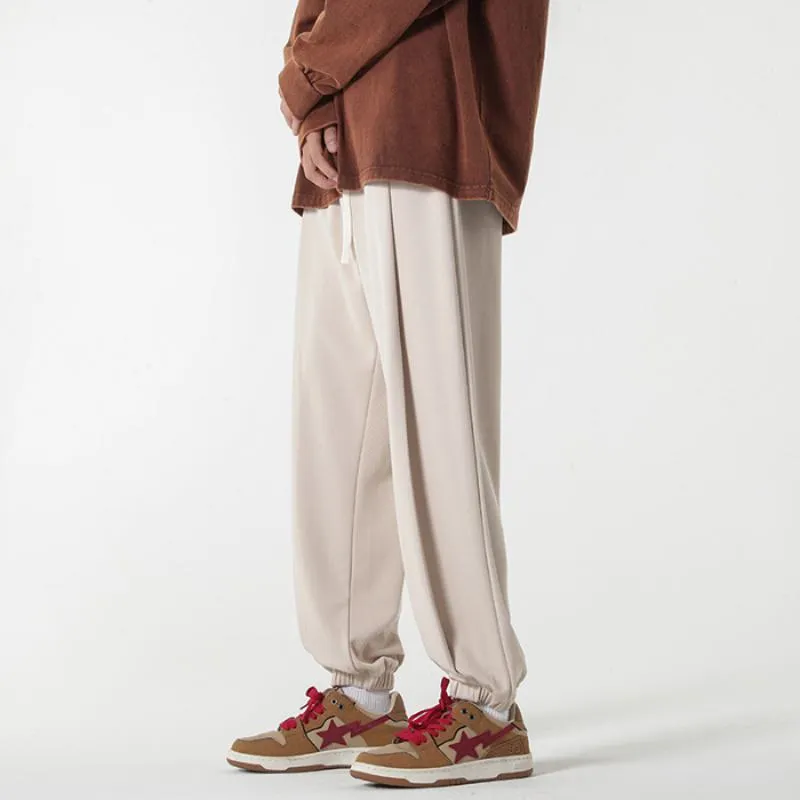 Knitted Casual Tapered Sports Loose Fit Sweatpant