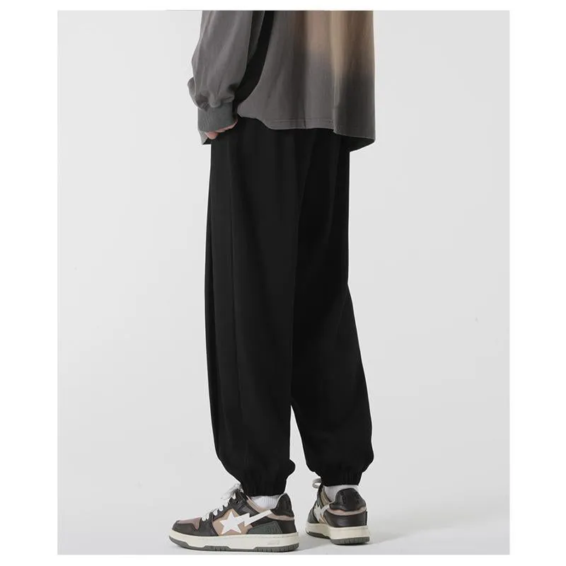 Knitted Casual Tapered Sports Loose Fit Sweatpant