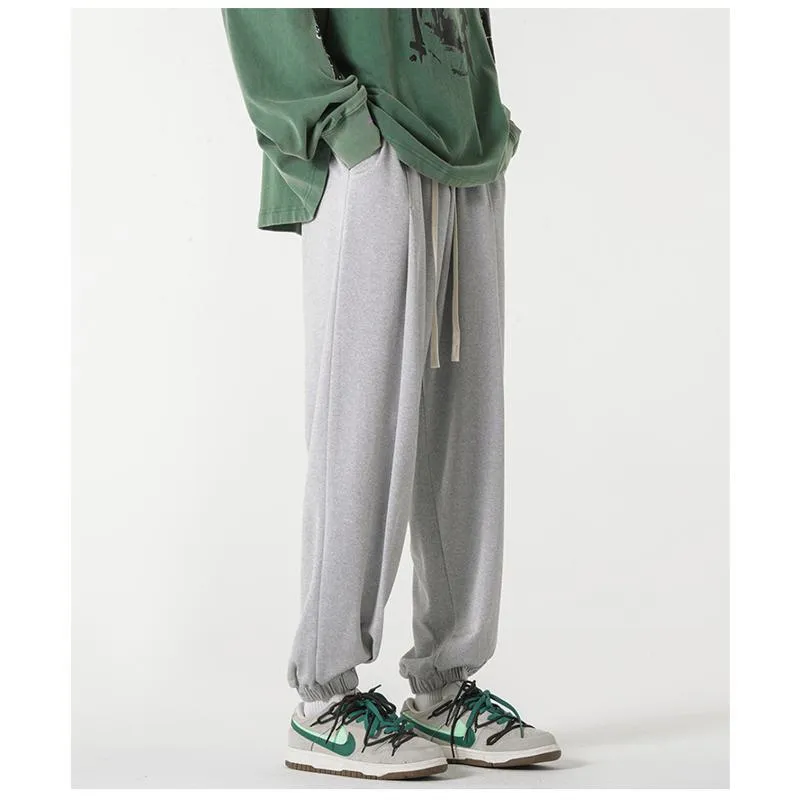 Knitted Casual Tapered Sports Loose Fit Sweatpant