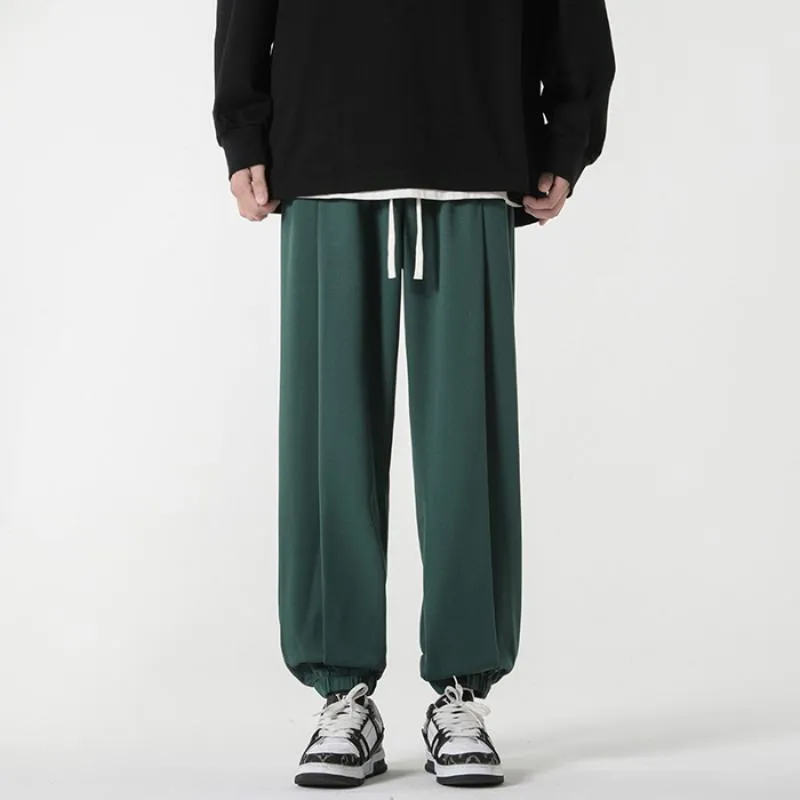 Knitted Casual Tapered Sports Loose Fit Sweatpant