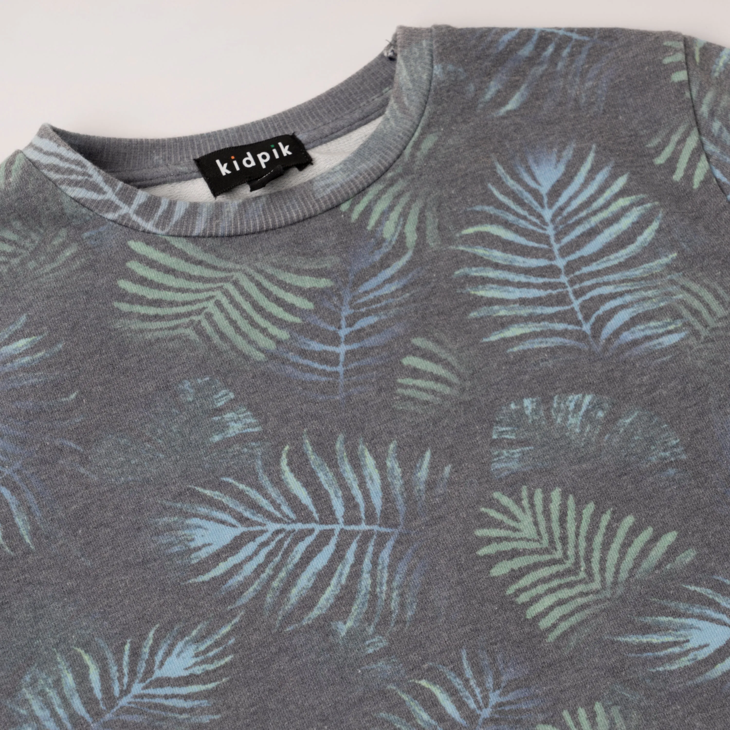 Leaf Print Sweatshirt