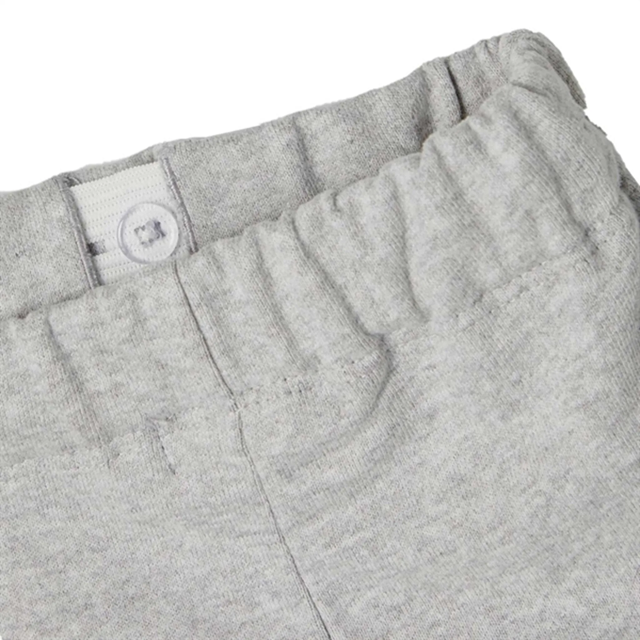 Lil' Atelier Grey Melange Daylin Sweatpants