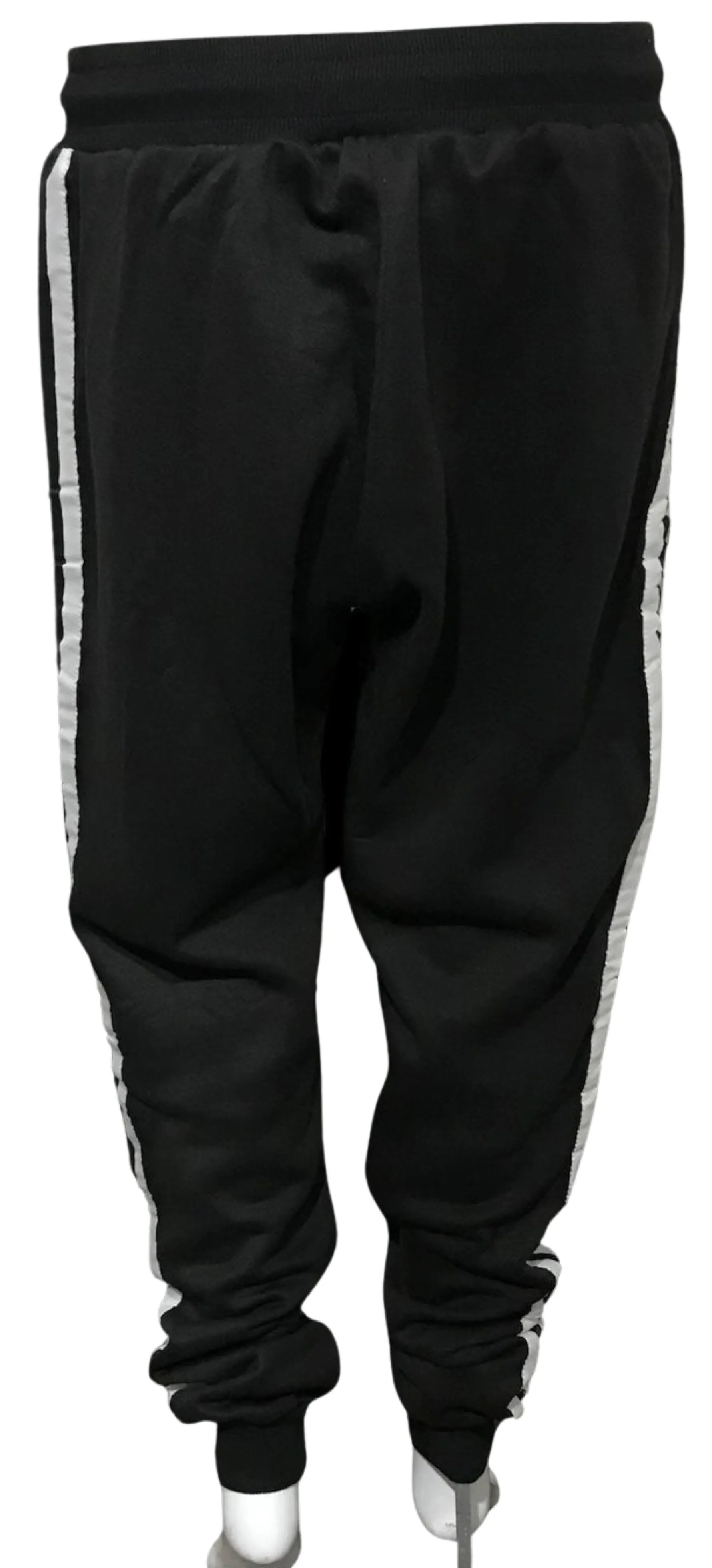 ^LUXURY^ (BLACK) ITALIAN EMBROIDERED JOGGER SWEATPANTS