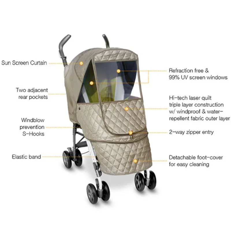 Manito Castle Alpha Stroller Weather Shield