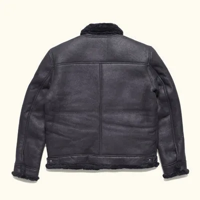 MAVERICK LEATHER BOMBER JACKET