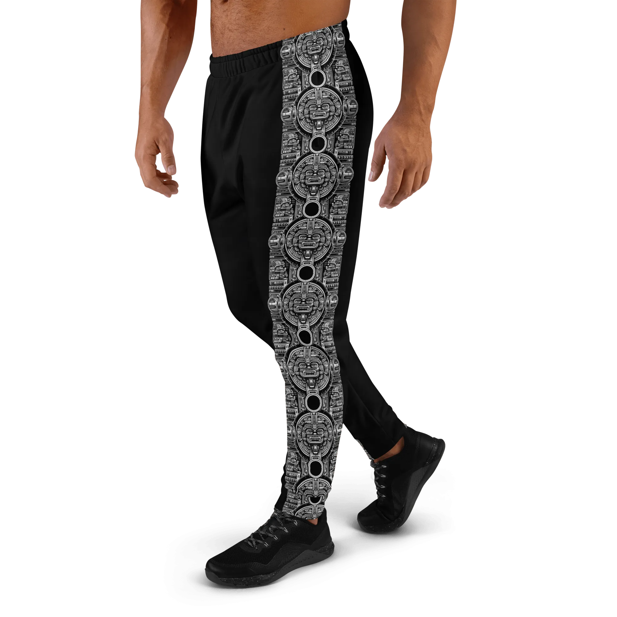 Mayan Aztec Tribal Festival Rave Joggers v4