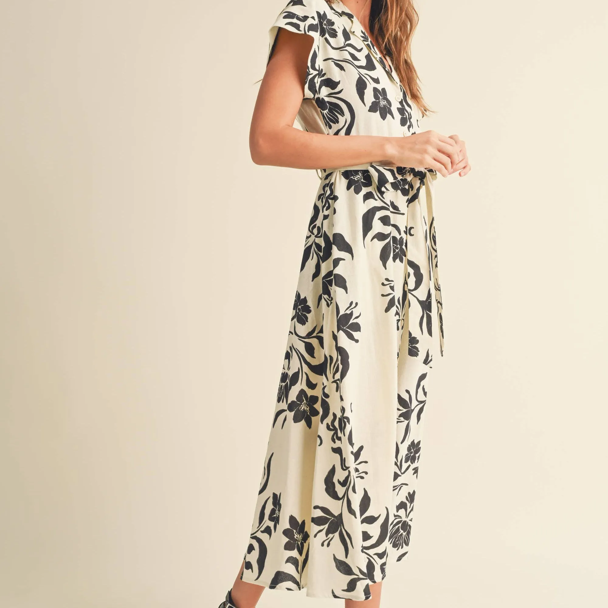 Melinda Floral Midi Dress