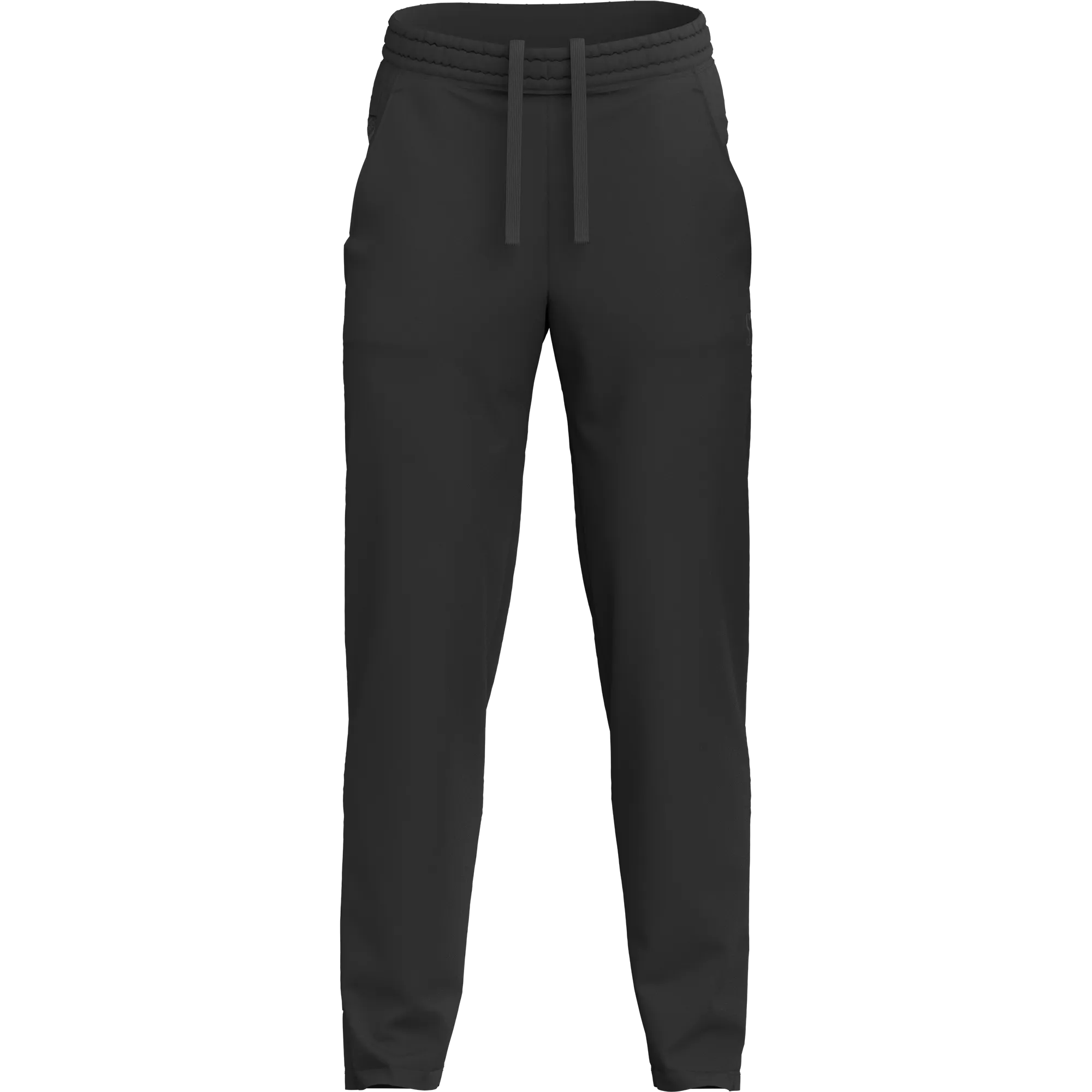 Men's Black Cotton Fleece Thermal Sweatpants