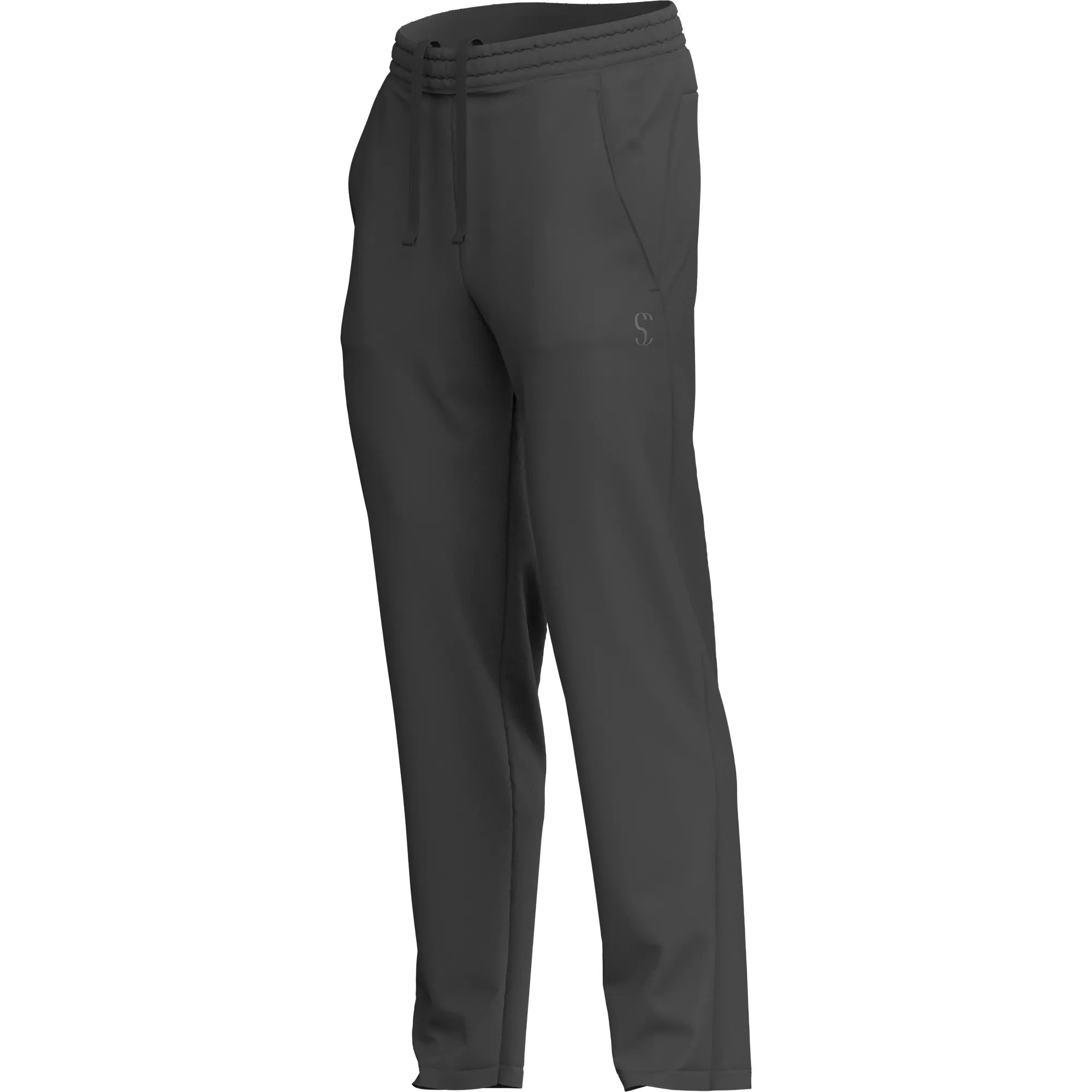 Men's Grey Poly Fleece Thermal Tracksuit Bottoms