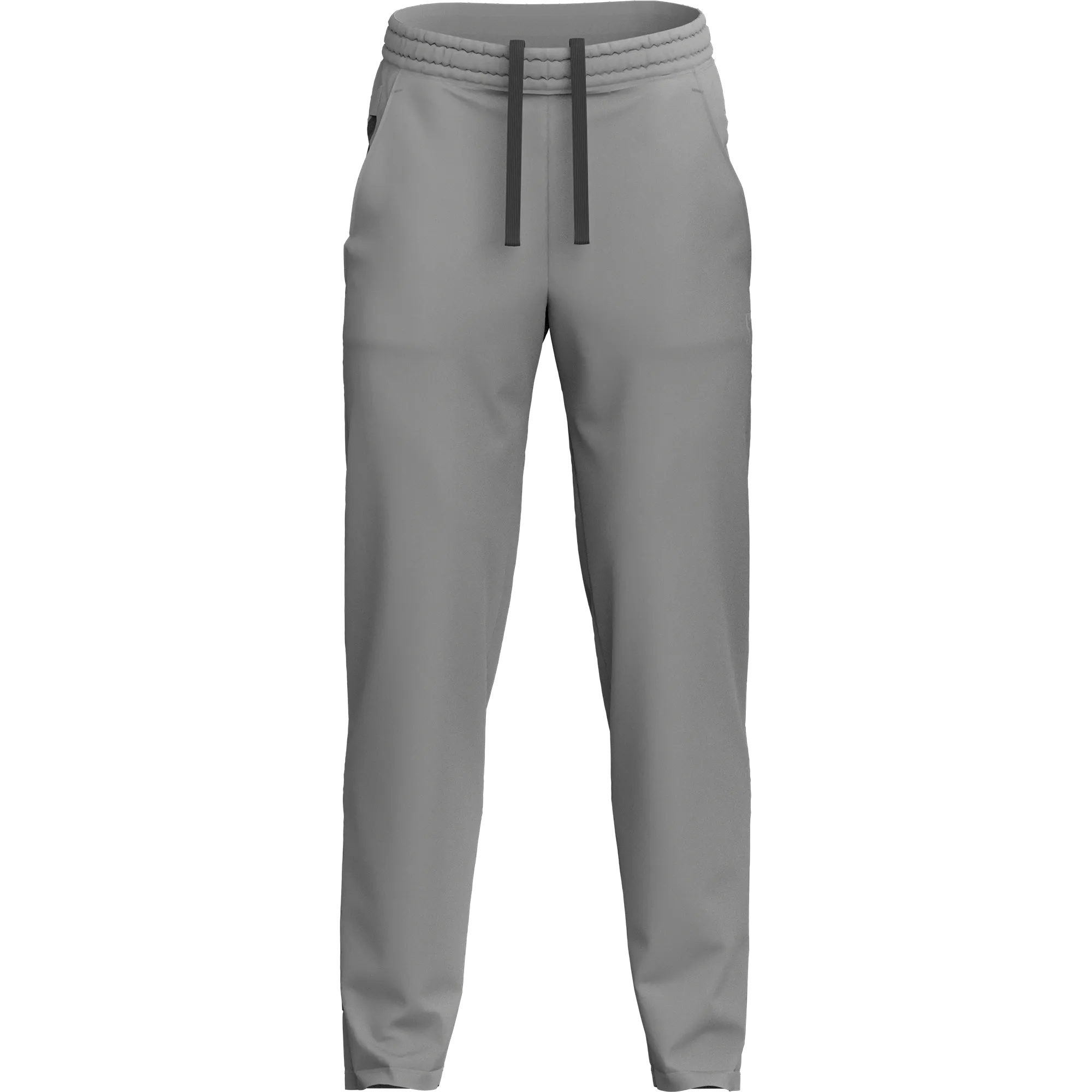 Men's Light Grey Poly Fleece Thermal Tracksuit Bottoms