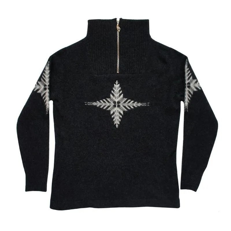 Merinosilk Silver Fern Sweater Ladies