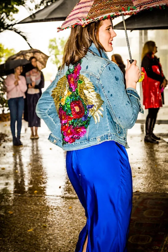 Musical Garden Denim Jacket - SFH Original