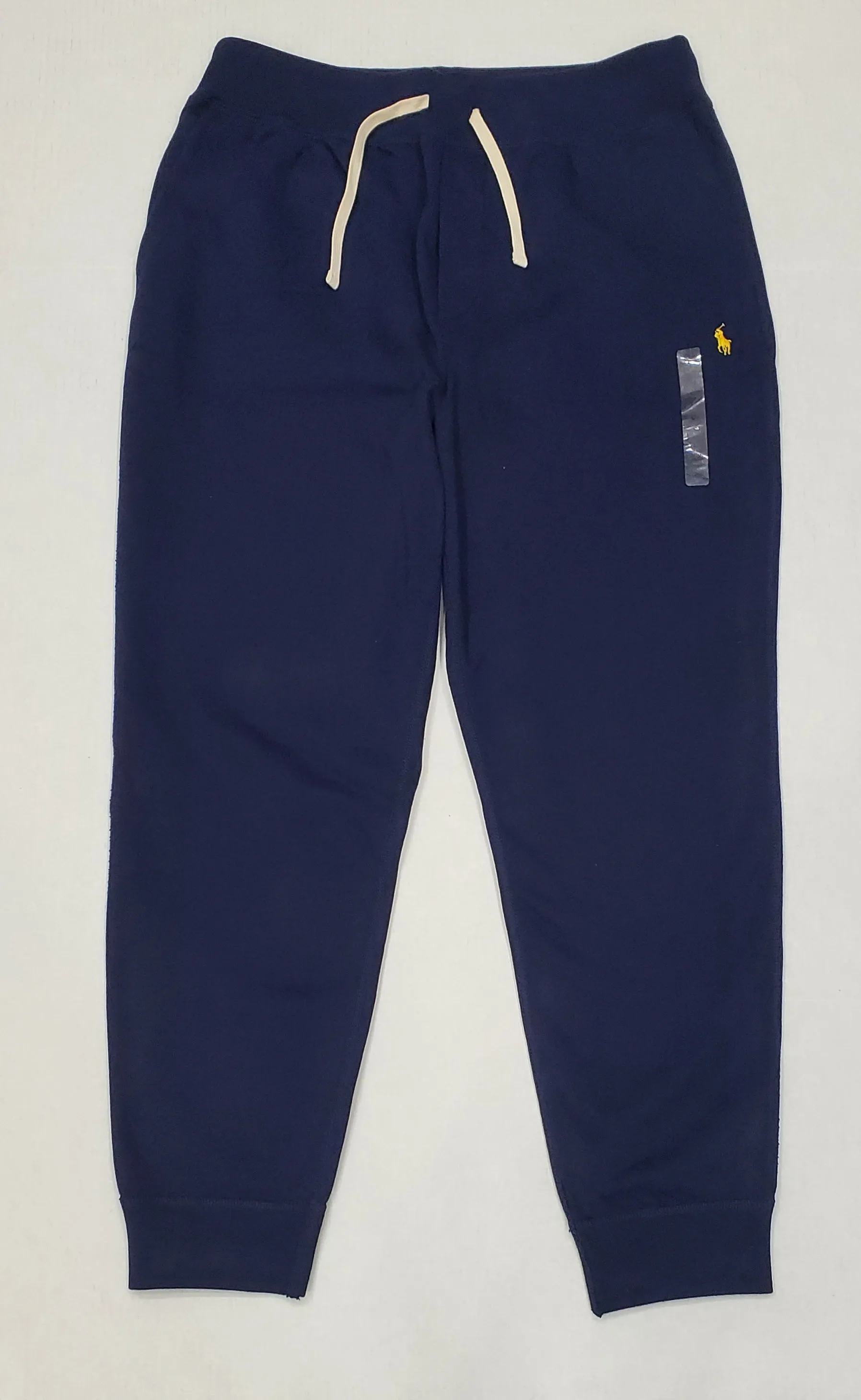 Nwt Polo Ralph Lauren Navy/Yellow Small Pony Joggers