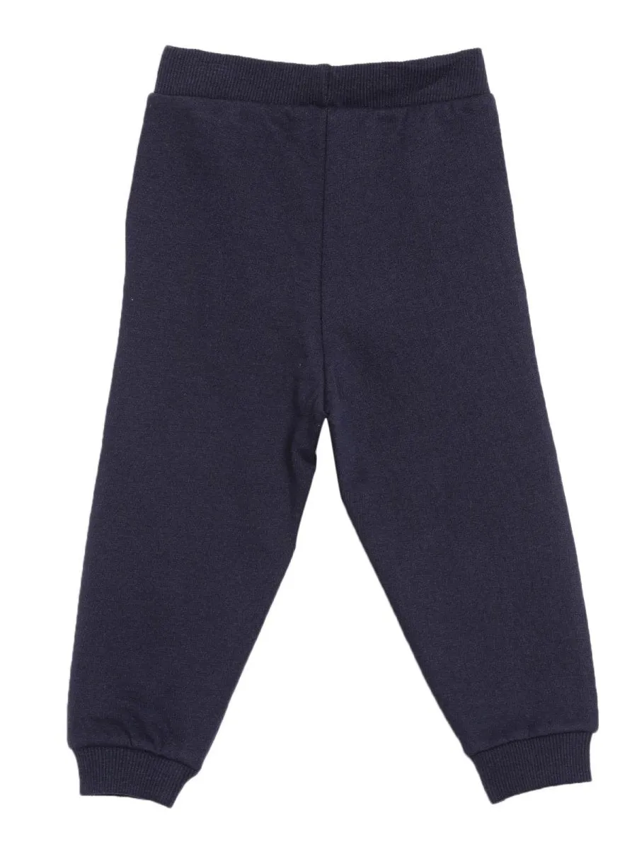 Owlsome Hooded Sweatshirt and Navy Blue Sweatpants Combo