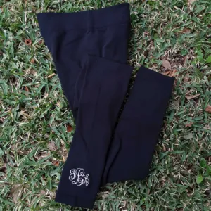 Personalized Monogram Embroidered Leggings