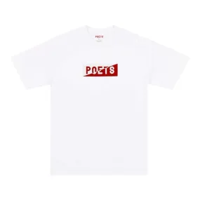 POETS CINZANO T SHIRT WHITE