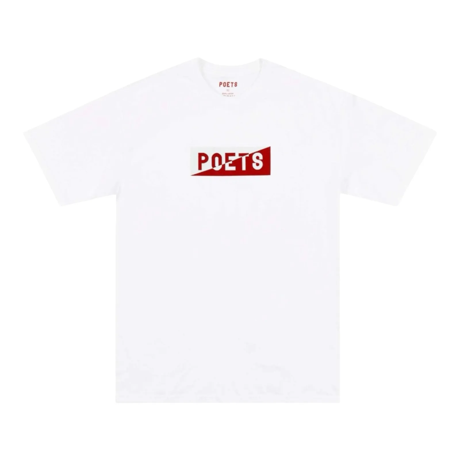 POETS CINZANO T SHIRT WHITE