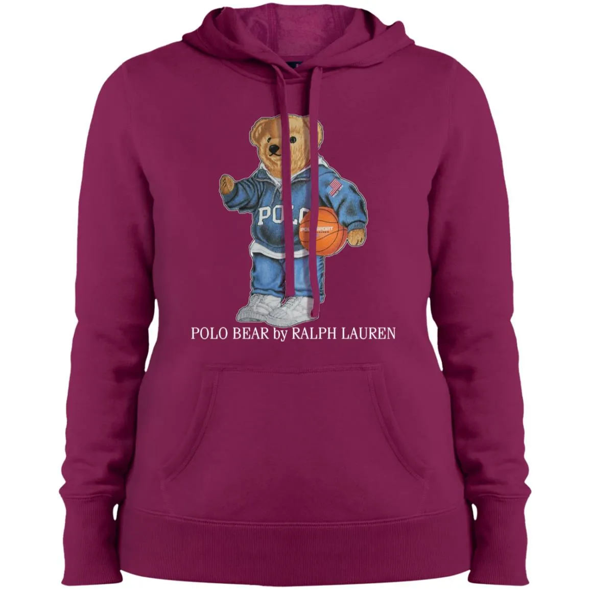 Polo Bear Ralph Lauren Women Hooded Sweatshirt