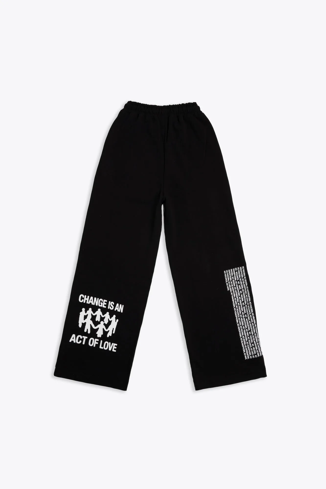 Power to the People Straight Pant (Black)