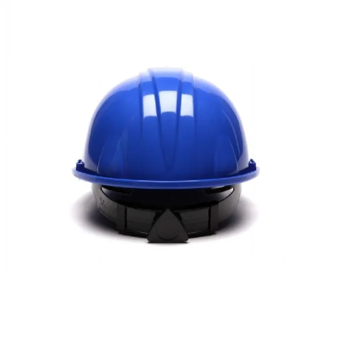 Pyramex HP14160 SL Cap Style 4 Point Ratchet Hard Hat, Blue, 1 Each