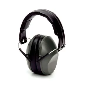 Pyramex PM9010 Passive Earmuff with NRR 24dB, Gray, One Size, 1 Each