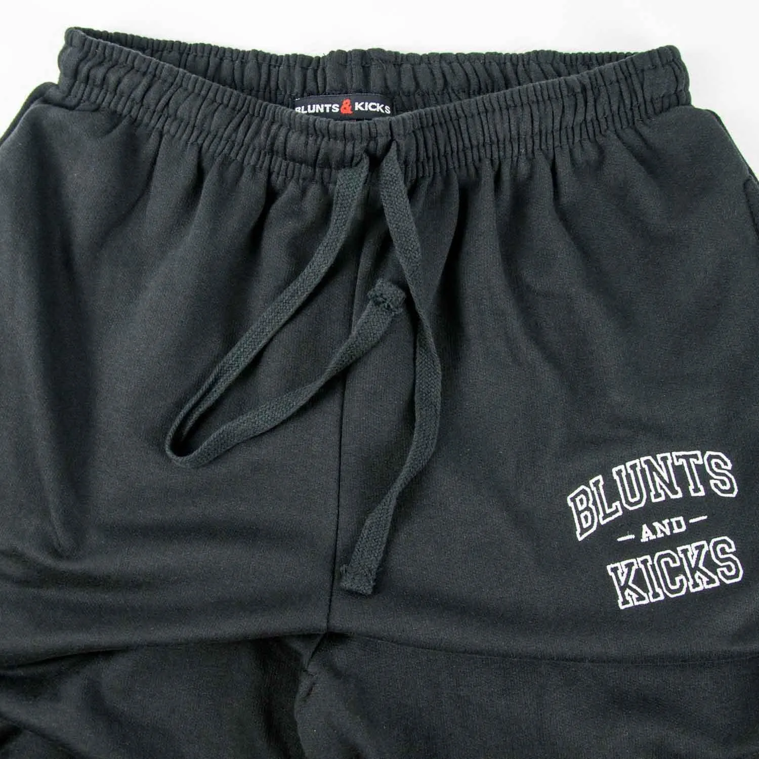 "Collegiate" Crewneck   Sweatpants Combo - Black