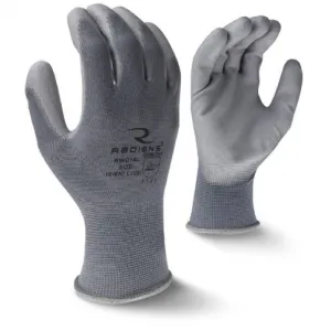 Radians RWG14 Polyurethane Palm Coated Glove, Box of 12 Pairs