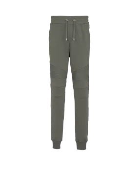 Ribbed Flock Sweatpants