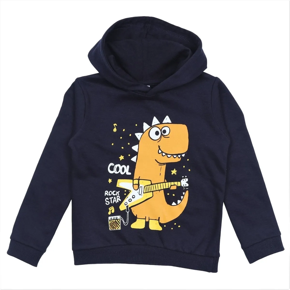 Rockstar Dino Hooded Sweatshirt and Grey Sweatpants Combo