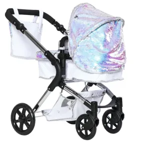 Roma Polly Amy Childs Single Dolls Pram - Mermaid 3  years 78cm