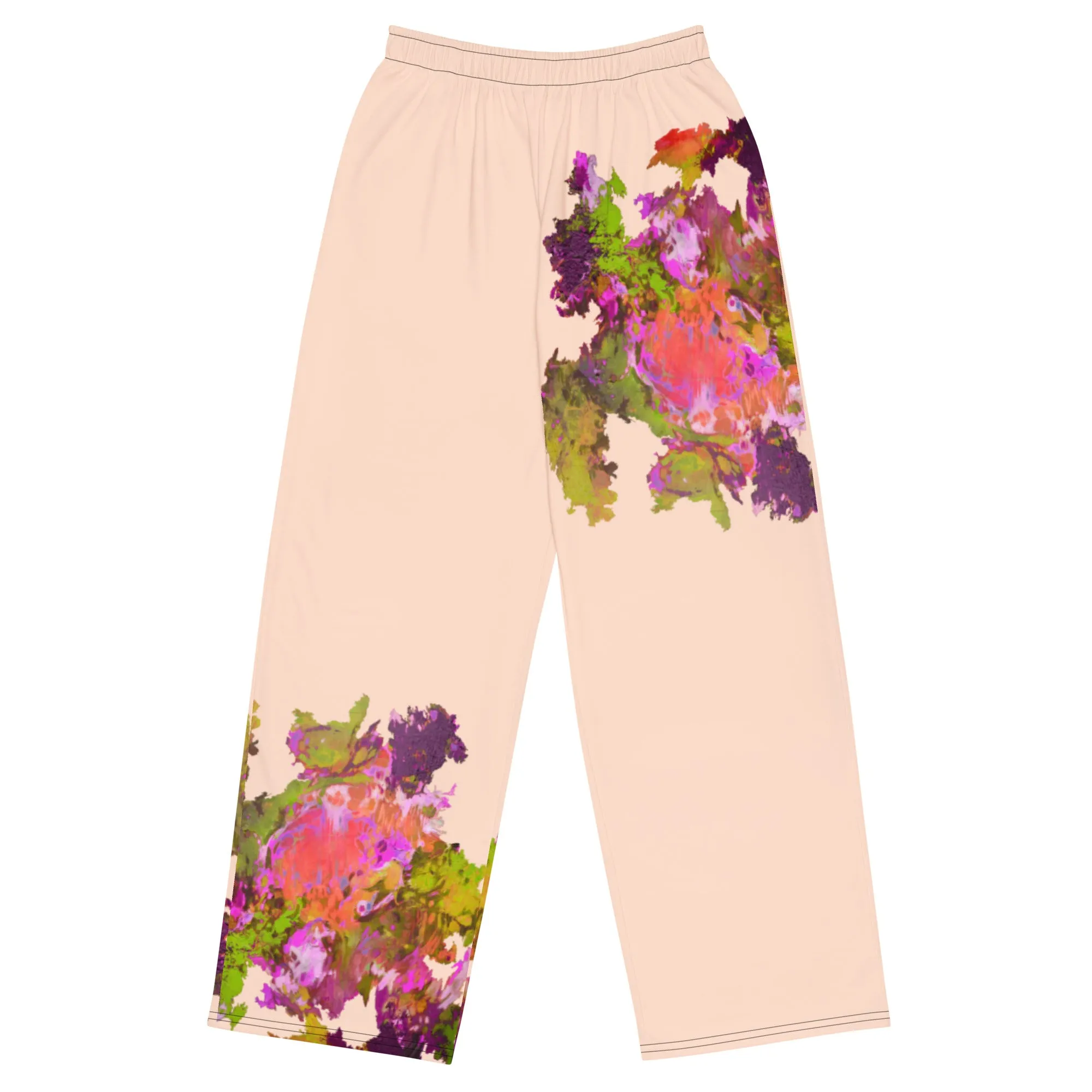 RURAL. All-over print unisex wide-leg pants