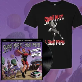 Short Music For Short People 25th Anniv. LP (Colour Vinyl)   T-Shirt Bundle