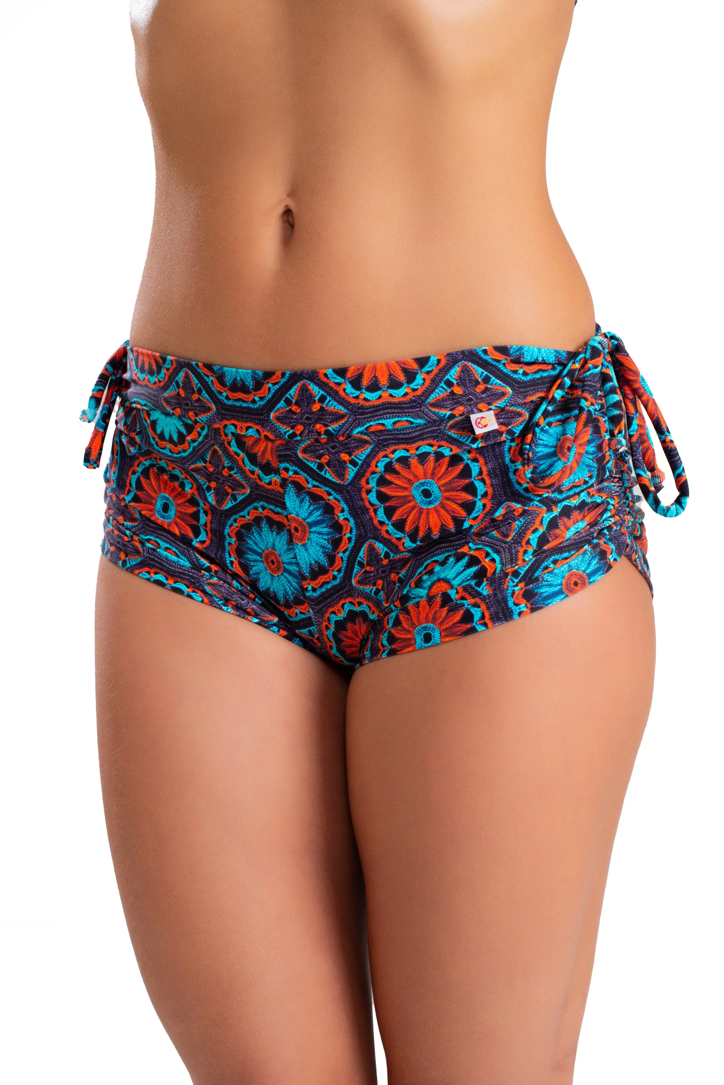 Side String Shorts, Love Mandalas, Cool Form Light