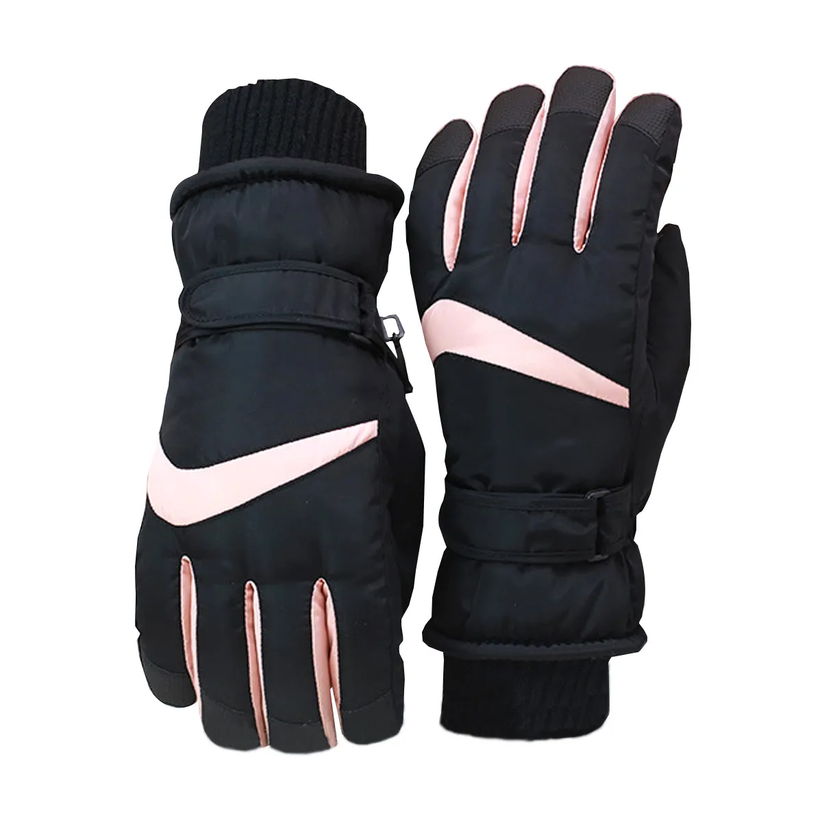 Sidiou Group Winter Men Women Gloves Touch Screen Ski Gloves Thick Warm Cotton Gloves For Outdoor Motorcycle Climbing