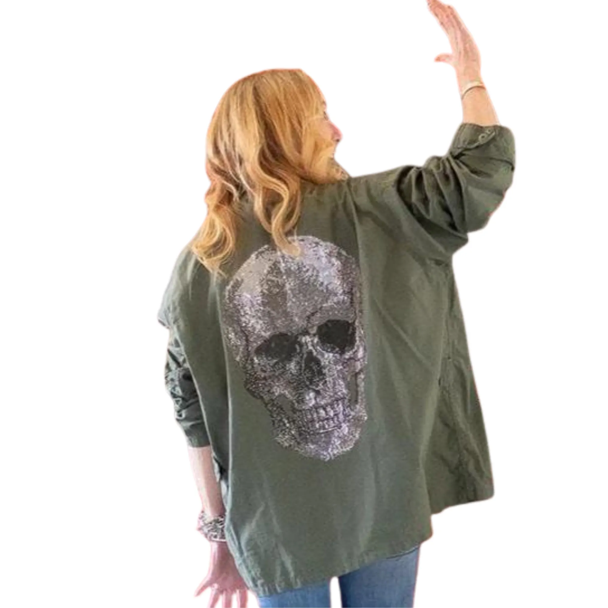 Skull Army Jacket