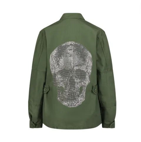 Skull Army Jacket