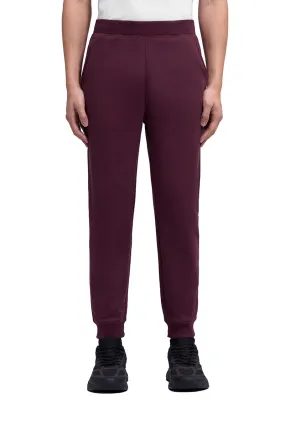 Slim Fleece Sweatpants | Burgundy RDE179