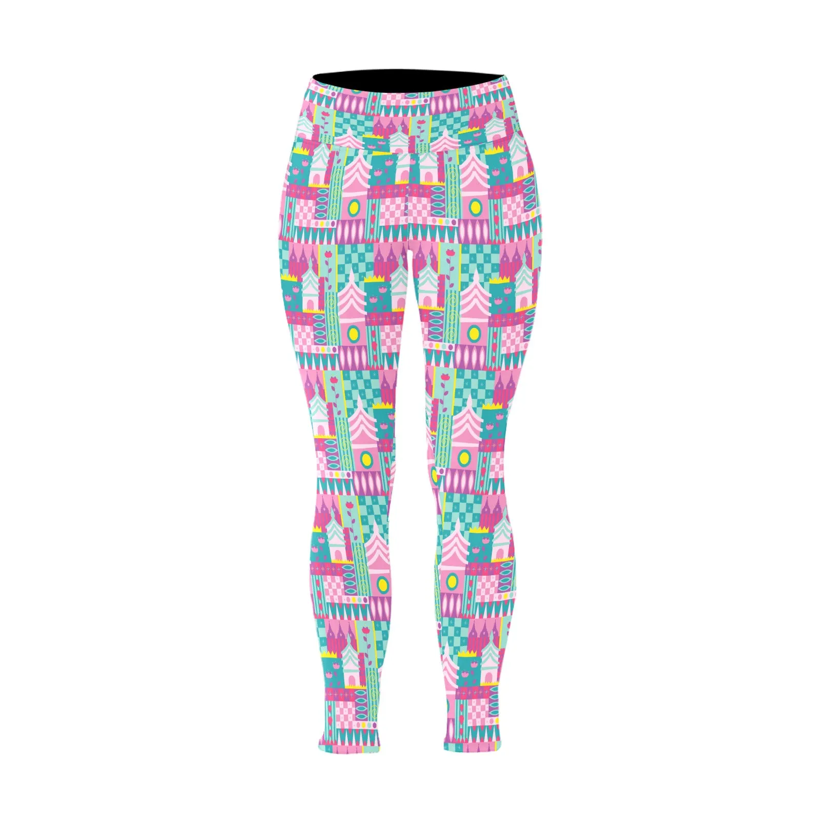 Small World Women's Plus Size Athletic Leggings