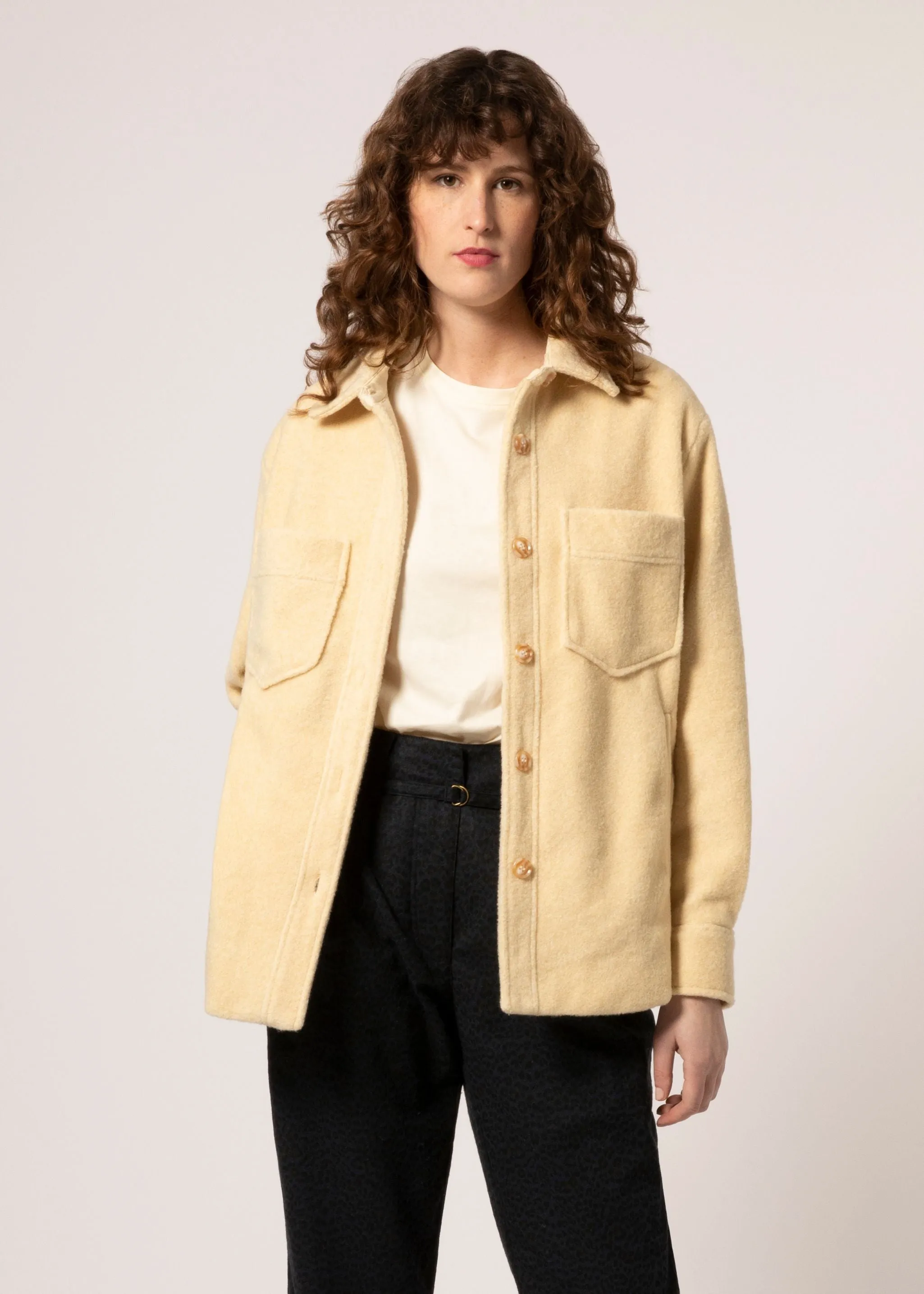 Sparks Woven Shacket Coat