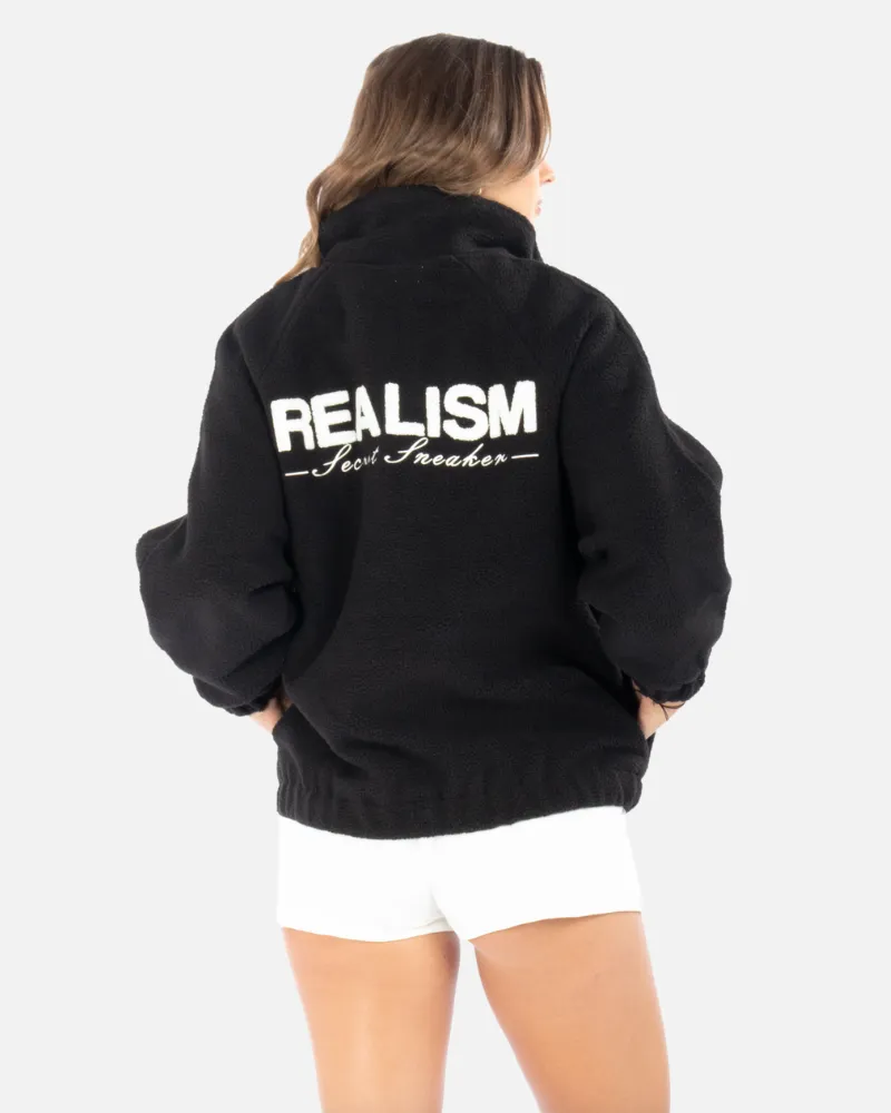 SSS REALISM STRIDE SHERPA JACKET BLACK