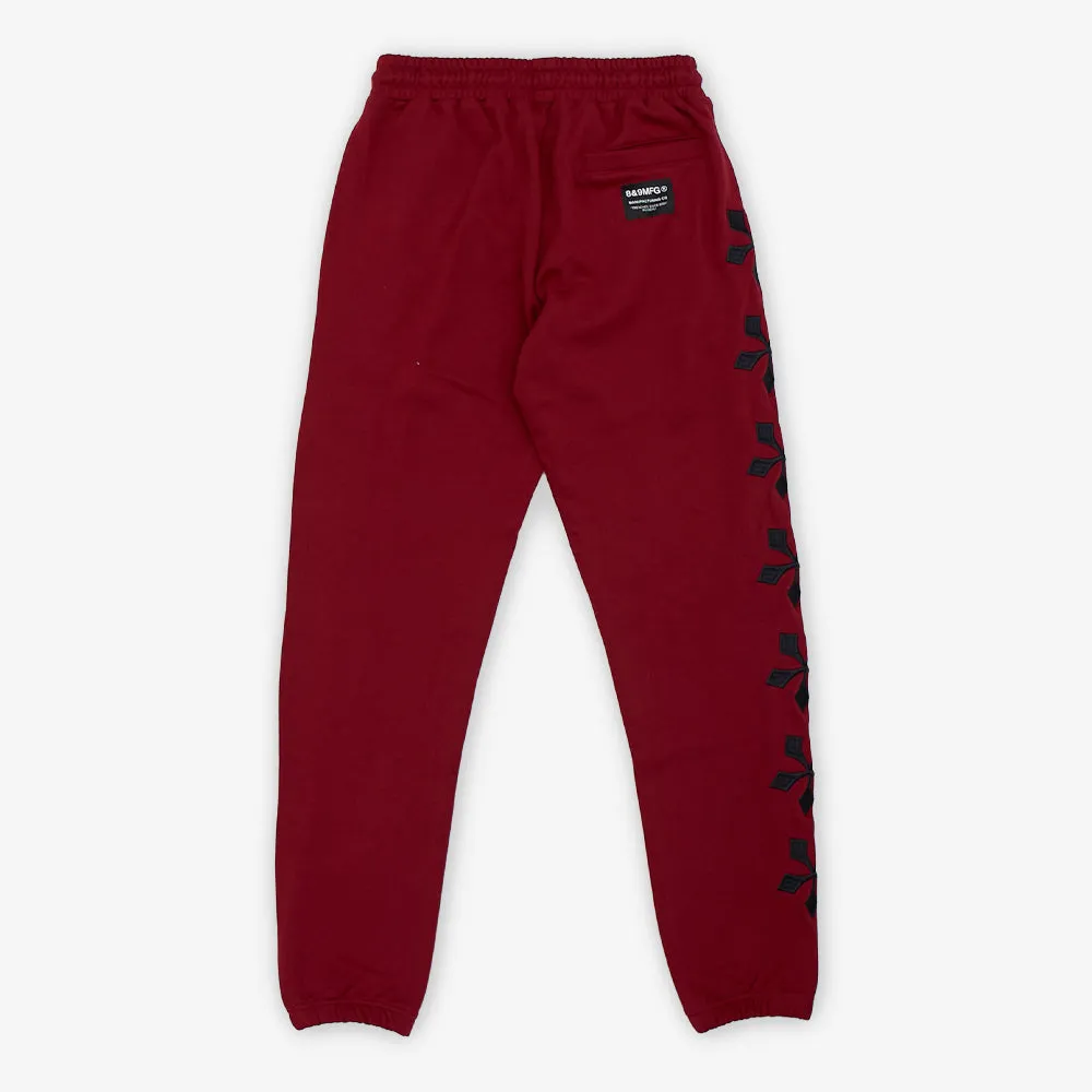 Streets & Aves Sweatpants Red