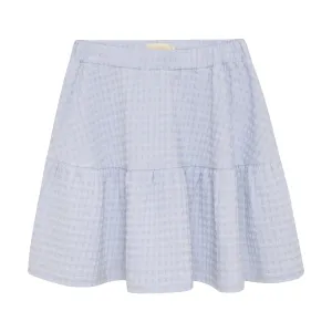 Structured Skirt - Blue